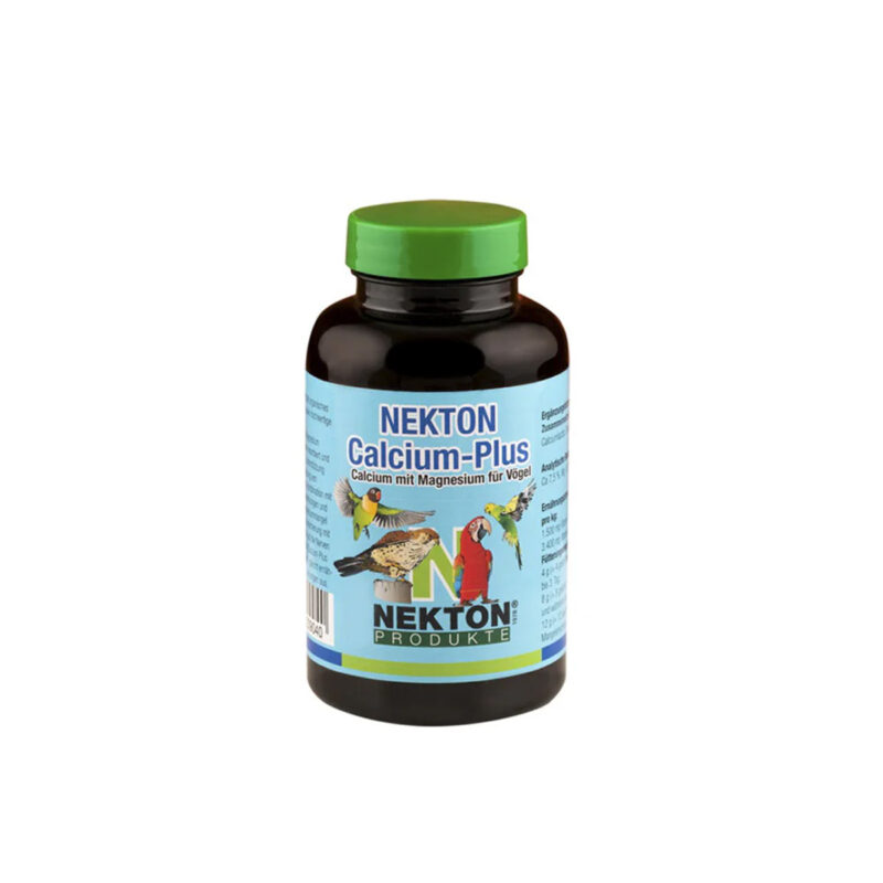 NEKTON-Calcium Plus – Integratore di calcio, magnesio e vitamine del gruppo B per uccelli